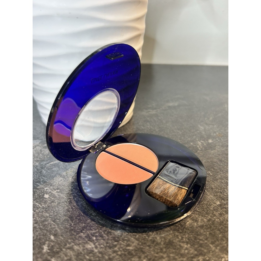NEW Estee Lauder Blush All Day Compact Duo 03 Rosemarble & 16 Desert RETIRED